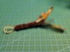 Picture of Natural pheasant orange black tip feather teaser refill