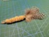 Picture of Natural guineafowl feather refill toy