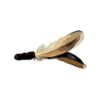 Picture of Handmade Blue duck feather fetch toy for cat stealth version
