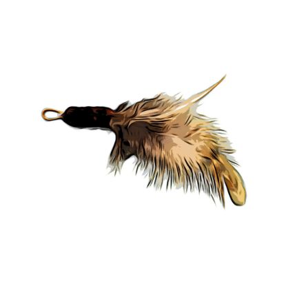 Picture of Handmade from natural fluffy patched pheasant feathers refill toy