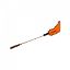 Picture of HALLOWEEN themed Handmade large wand toy with real chicken feathers - no more hand scratches