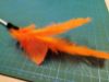Picture of HALLOWEEN themed Handmade large wand toy with real chicken feathers - no more hand scratches