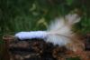 Picture of MUNIFICENT Gingers' natural hen handmade feathers refill toy for frenzy & da bird type wand teasers