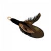 Picture of MUNIFICENT Velvets' natural hen handmade feathers refill toy for frenzy & da bird type wand teasers