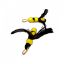 Picture of SET OF 2 - Yellow and black BEES made out of feathers and fluffy stem wand teaser refill