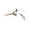 Picture of White pheasant feather and ribbon wand refill for Da Bird Frenzy wand 