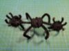 Picture of 3 PACK handmade scary black spiders