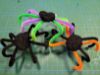 Picture of 3 PACK handmade scary halloween themed spiders