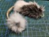 Picture of Small real rabbit fur mouse wand teaser: the ultimate feline playtime experience