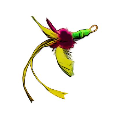 Picture of Vibrant Feather Wand Teaser Refill with Crunchy Paper Ribbon