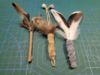 Picture of NATURAL Variety pack - Top-quality toy set - wand teaser, fetch toy, and Silvervine wooden stick.