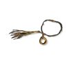 Picture of Natural Finger Loop Wand Toy for Cats – With Crinkling Straw and Hemp Rope